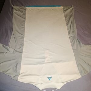Adidas Cream and Gray Shirt